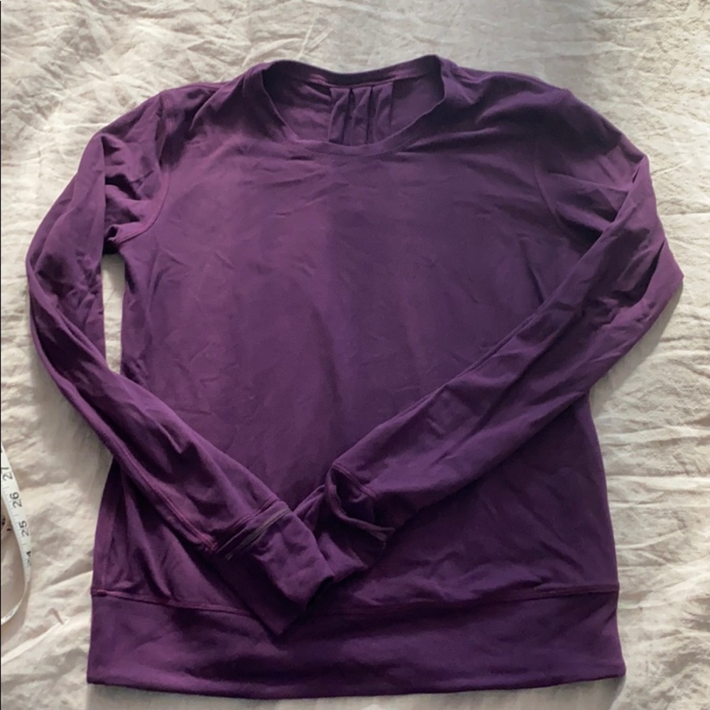 Lululemon purple shirt